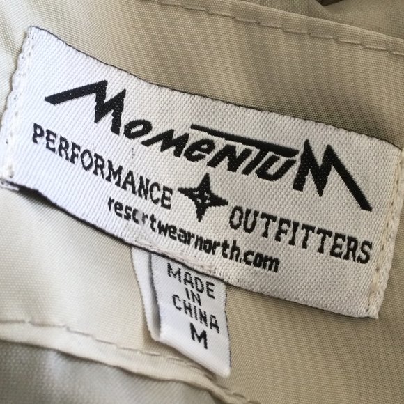 Momentum Outfitters Lightweight Tan Zip/Toggle Jacket, Medium - Picture 6 of 8